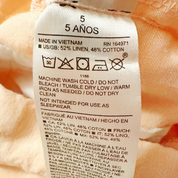 Janie & Jack | Linen-Cotton Shorts (5) 🩳 - Picture 6 of 6